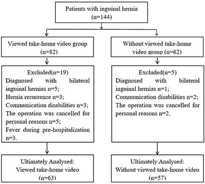 Take-Home Video Shortens the Time to First Ambulation in Patients With Inguinal Hernia Repair Under General Anesthesia: A Retrospective Observational Study